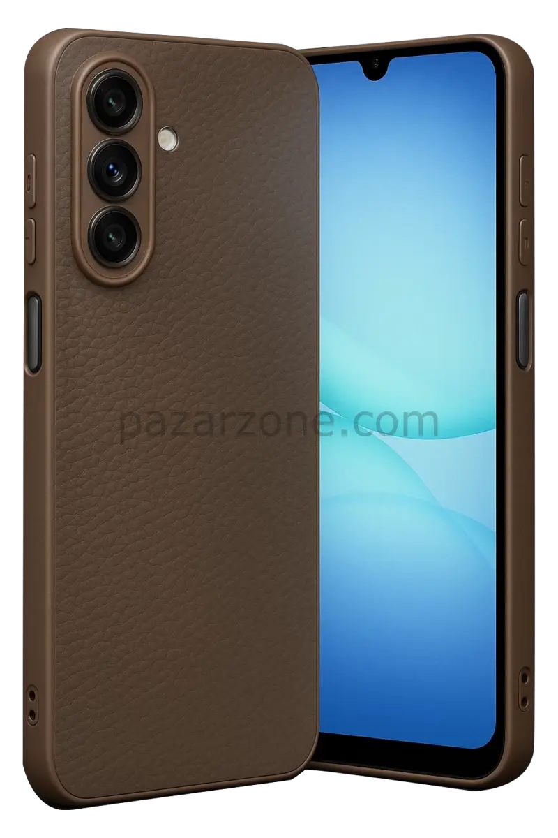 Newface Samsung Galaxy A17 5G Thermax Silikon Kılıf - Kahverengi