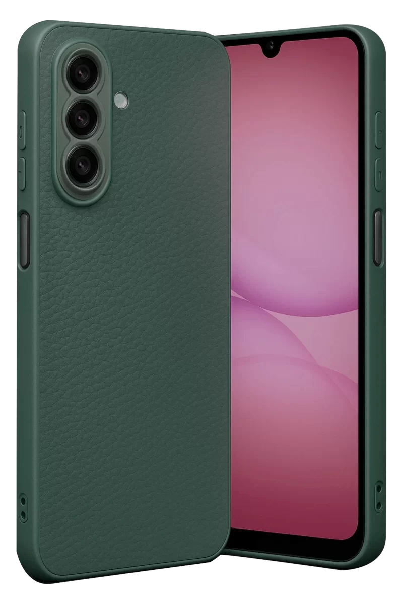 Newface Samsung Galaxy A17 5G Thermax Silikon Kılıf - Koyu Yeşil