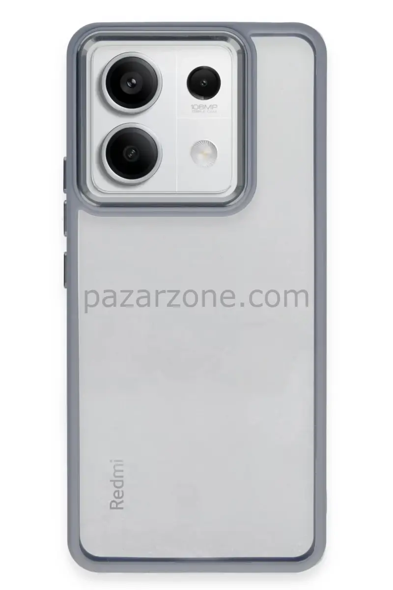 Newface Xiaomi Redmi Note 13 4G Kılıf Power Silikon - Sierra Blue