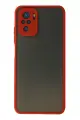 Newface Xiaomi Redmi Note 10 Kılıf Montreal Silikon Kapak - Kırmızı