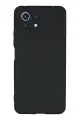 Newface Xiaomi Mİ 11 Lite Kılıf Nano içi Kadife Silikon - Lacivert
