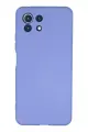 Newface Xiaomi Mİ 11 Lite Kılıf Nano içi Kadife Silikon - Lila