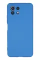 Newface Xiaomi Mİ 11 Lite Kılıf Nano içi Kadife Silikon - Mavi