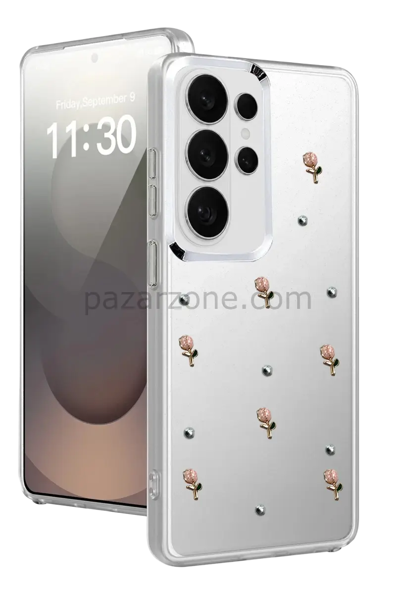 Newface Samsung Galaxy S26 Ultra Fiyonk Desenli Kapak - Desen 6