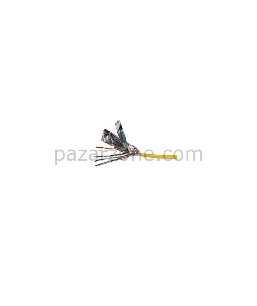 Cat6A F/FTP LSZH Makara 4P 500m Sarı