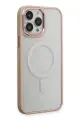 Newface Apple iPhone 15 Pro Kılıf Room Magneticsafe Silikon - Pudra