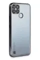 Newface Realme C25Y Kılıf Razer Lensli Silikon - Siyah