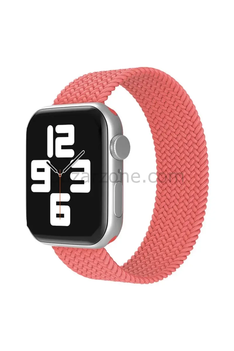 Newface Apple Watch 42mm Ayarlı Solo Silikon Kordon - Pembe