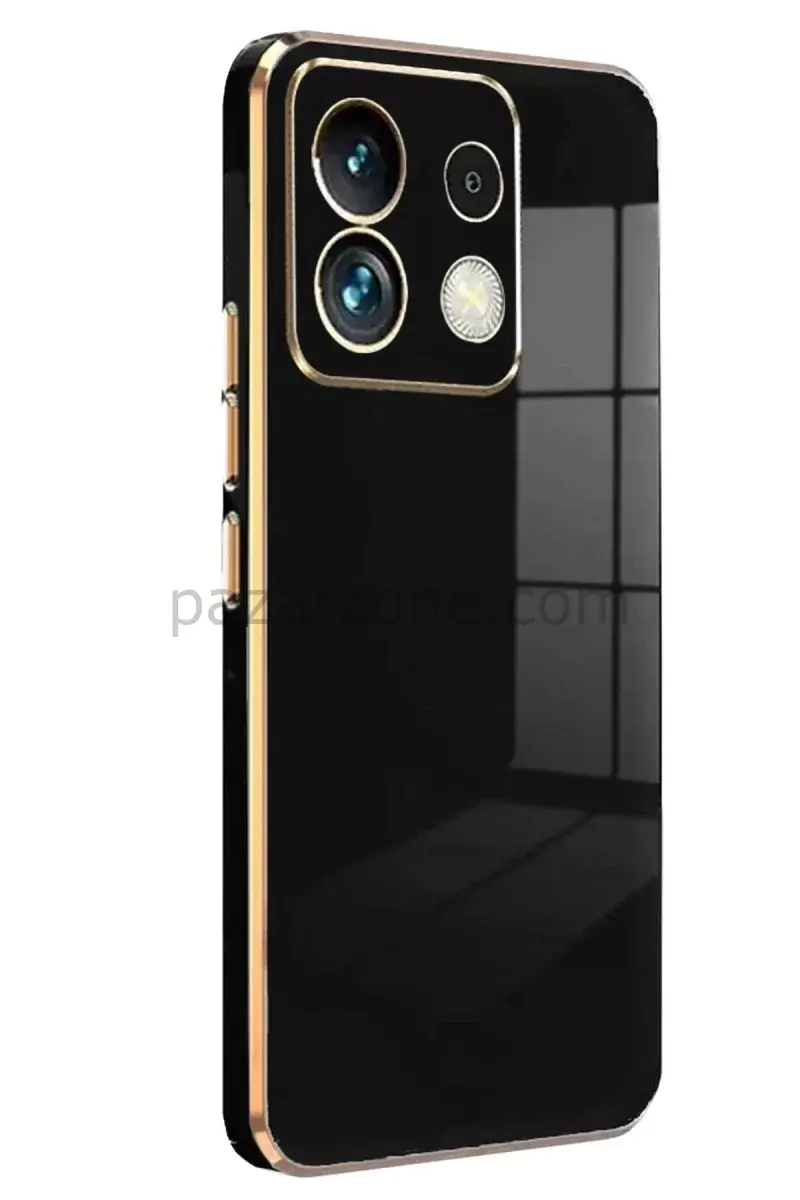 Newface Xiaomi Redmi Note 13 4G Kılıf Volet Silikon - Siyah