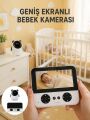 720P HD Gece Görüşlü Kablosuz Bebek Kamerası İki Yönlü Sesli Yeni Nesil