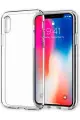 Newface Apple iPhone X Kılıf Lüx Şeffaf Silikon