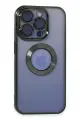 Newface Apple iPhone 15 Pro Kılıf Slot Silikon - Köknar Yeşili