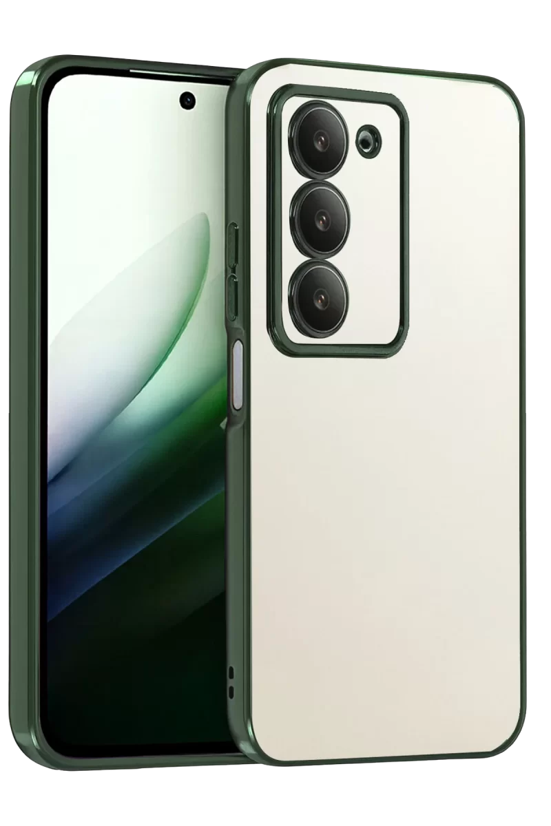 Newface Xiaomi Redmi 15 4G Razer Lensli Silikon - Yeşil