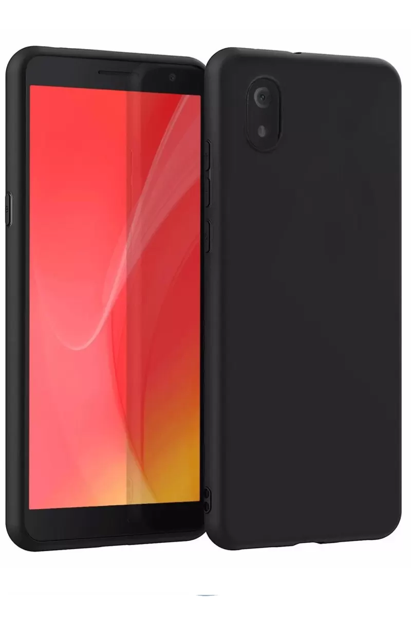 Newface TCL L7 Kılıf First Silikon - Siyah