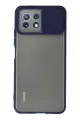 Newface Xiaomi Mİ 11 Lite Kılıf Palm Buzlu Kamera Sürgülü Silikon - Lacivert