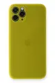 Newface Apple iPhone 11 Pro Kılıf PP Ultra İnce Kapak - Sarı