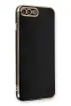 Newface Apple iPhone 7 Plus Kılıf Volet Silikon - Siyah