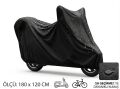 Su ve Toz Geçirmez Motosiklet ve Scooter Koruma Brandası 180x120 cm