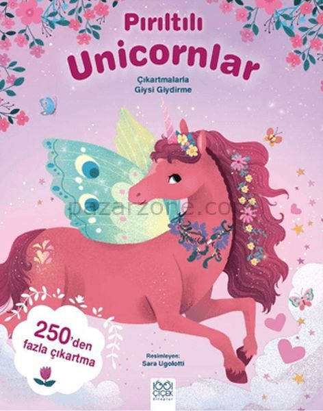 Pırıltılı Unicornlar – Çıkartmalarla Giysi Giydirme