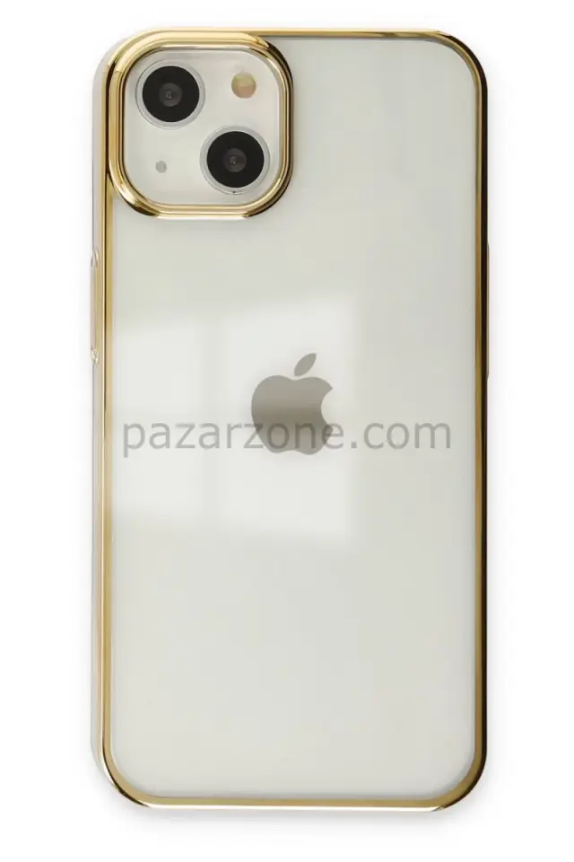 Newface Apple iPhone 14 Plus Kılıf Element Silikon - Gold