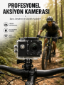 Profesyonel Çekimler İçin 4K Ultra HD WiFi Spor Kamerası