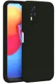 Newface Vivo Y53S Kılıf Nano içi Kadife Silikon - Siyah