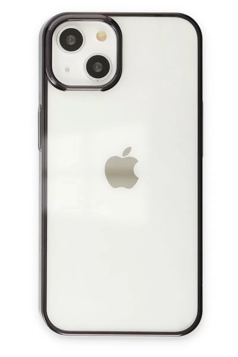Newface Apple iPhone 14 Plus Kılıf Element Silikon - Siyah