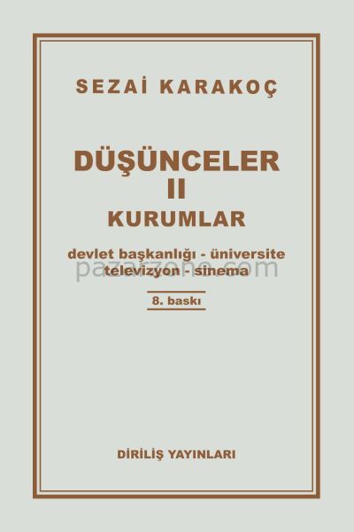 Düşünceler 2 - Kurumlar