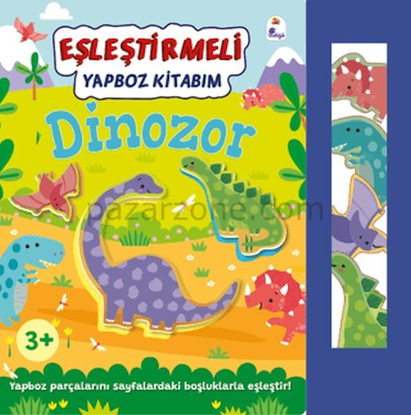 Eşleştirmeli Yap-Boz Kitabım: Dinozor