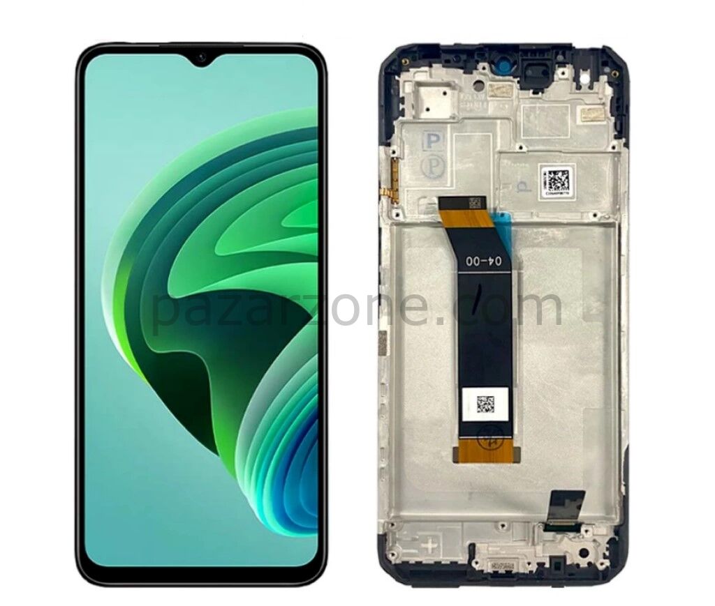 Redmi Note 11E Dokunmatik Ekran Çıtalı (Siyah)