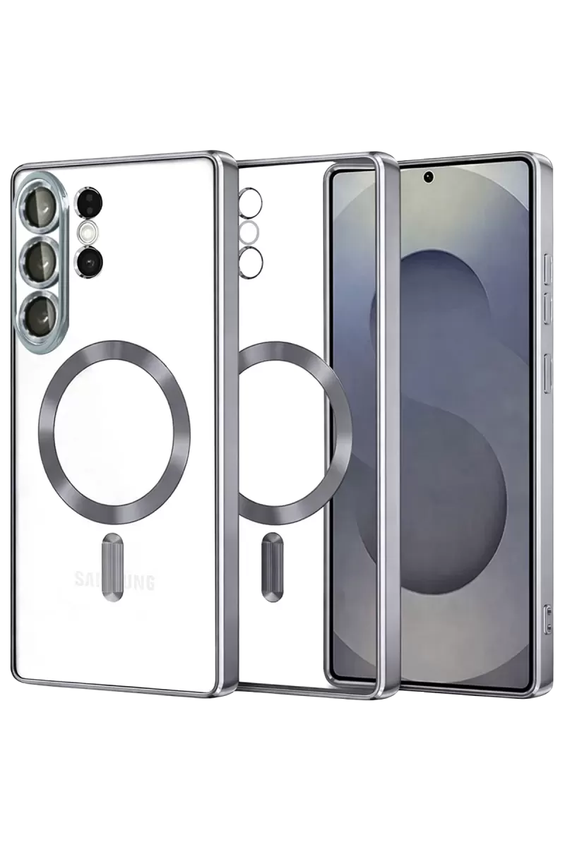 Newface Samsung Galaxy S26 Ultra Kross Magneticsafe Kapak - Titan Gri
