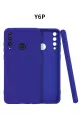 Newface Huawei Y6P Kılıf First Silikon - Lacivert