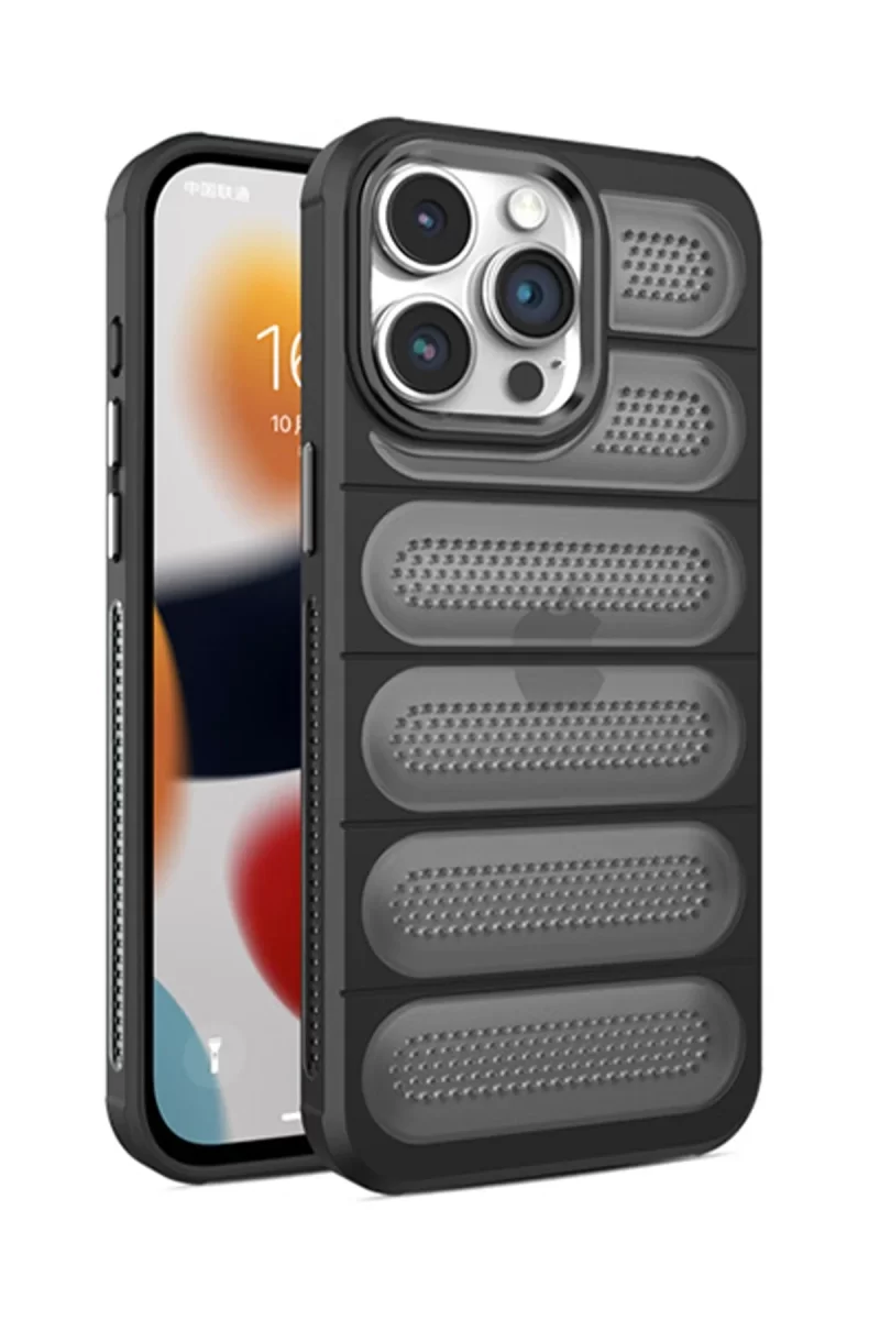 Newface Apple iPhone 14 Pro Kılıf Airmax Silikon Kapak - Siyah