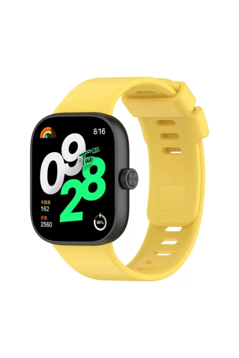 Newface Xiaomi Redmi Watch 4 Klasik Kordon - Sarı