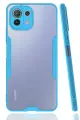 Newface Xiaomi Mİ 11 Lite Kılıf Platin Silikon - Mavi