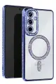 Newface Samsung Galaxy A17 5G Joke Simli Magneticsafe Kılıf - Mavi