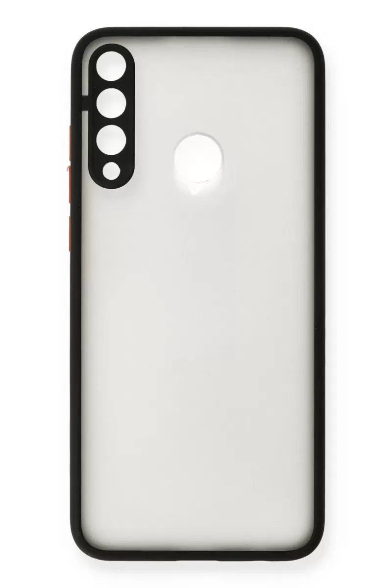 Newface Huawei Y6P Kılıf Montreal Silikon Kapak - Siyah
