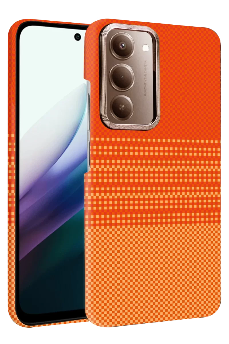 Newface Xiaomi Redmi 15 4G Vega Magsafe Kapak - Turuncu