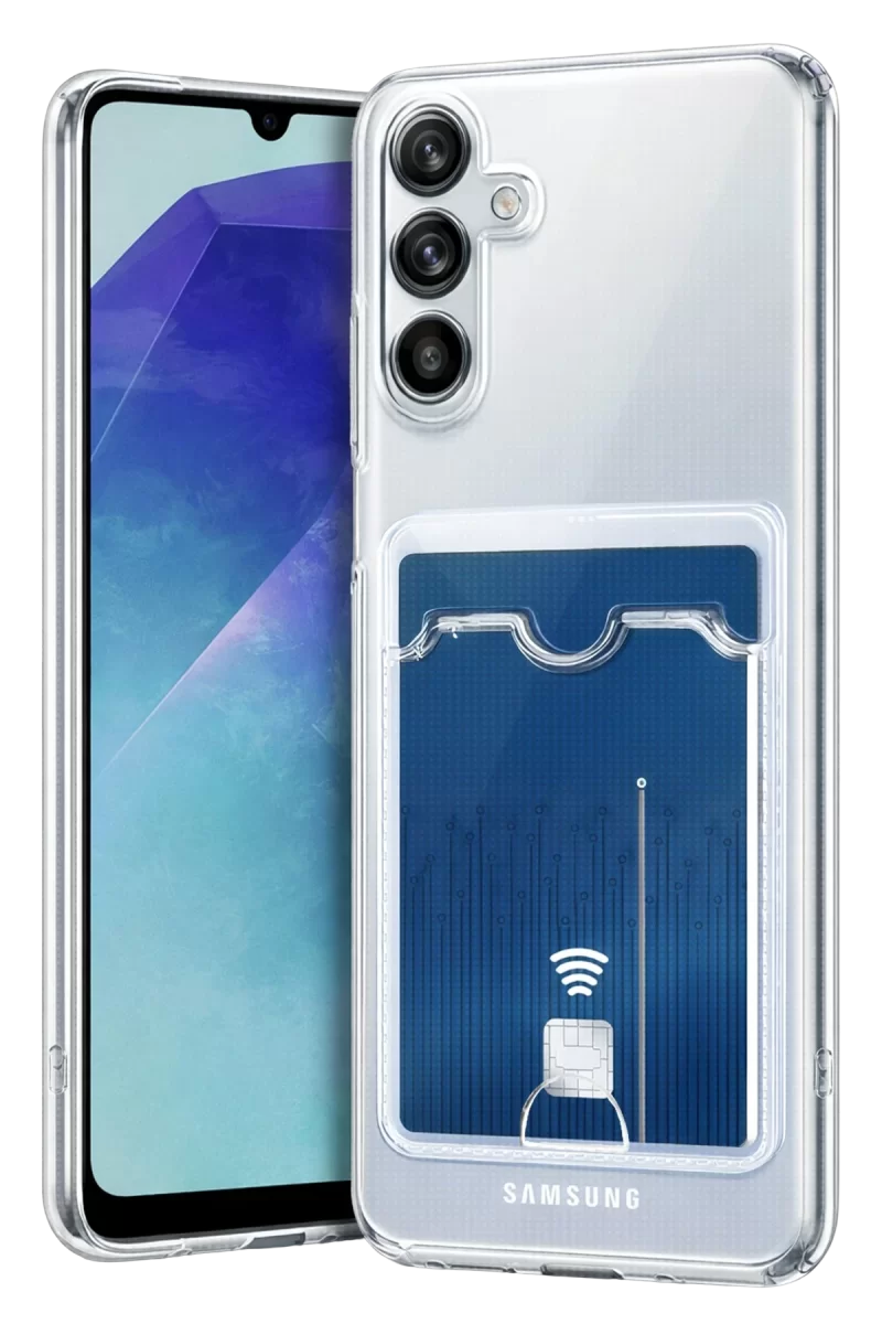 Newface Samsung Galaxy A37 5G Kart Şeffaf Silikon - Şeffaf