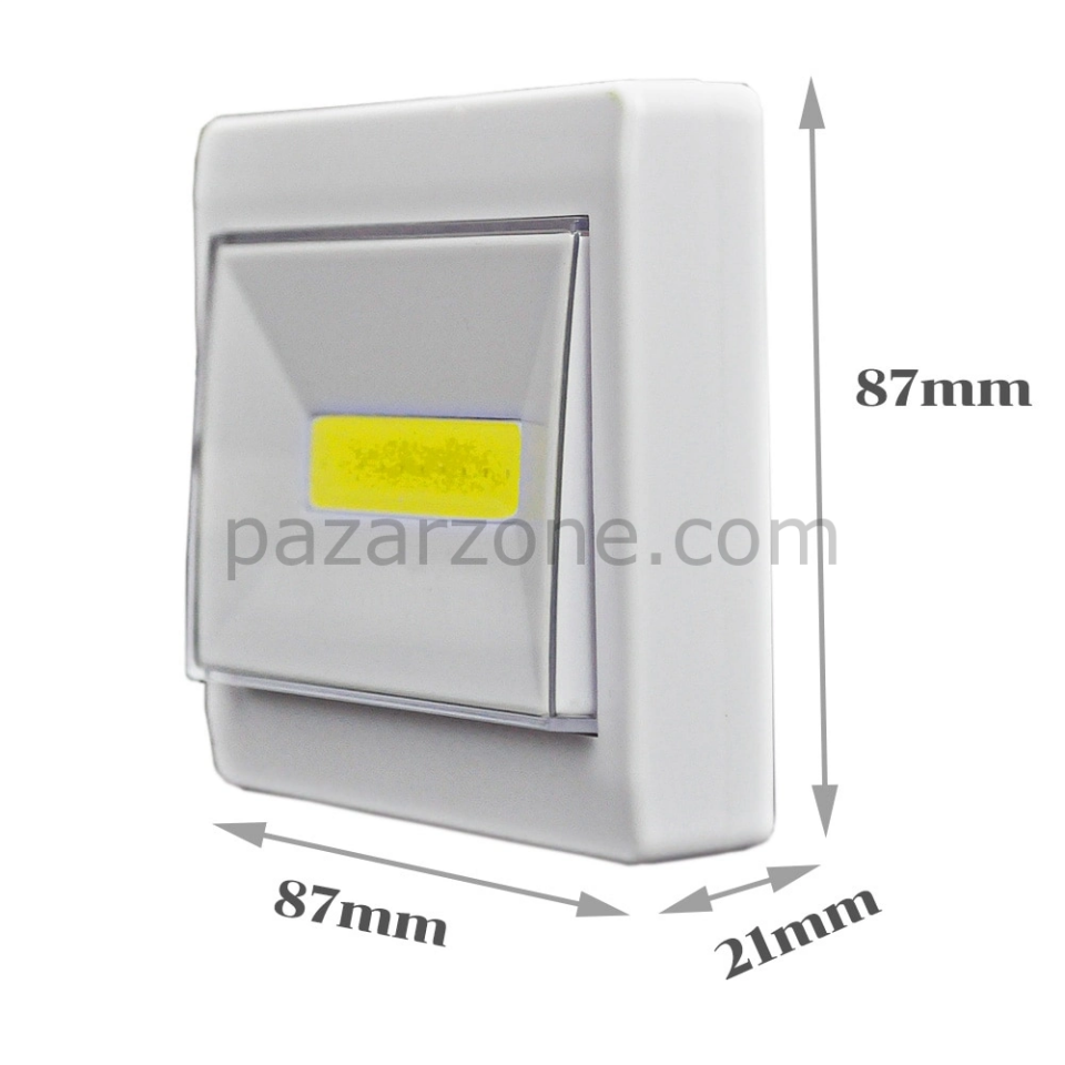 Peakstar Ps-801 Cob Ledli Mıknatıslı Yapışkanlı Lamba