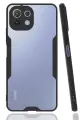Newface Xiaomi Mİ 11 Lite Kılıf Platin Silikon - Siyah