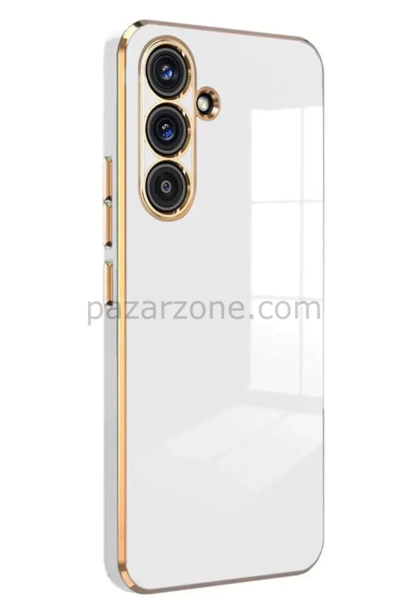 Newface Samsung Galaxy A17 5G Volet Silikon - Beyaz