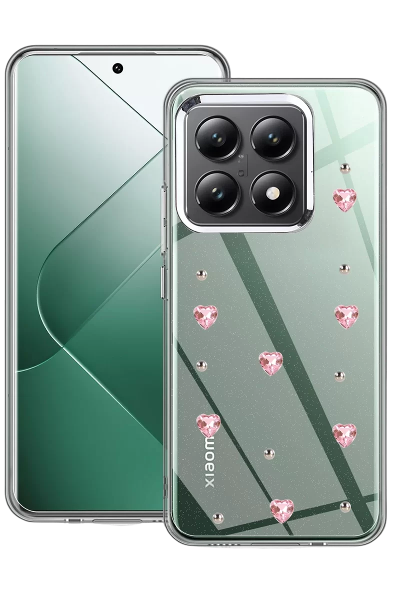 Newface Xiaomi Mi 14T Pro Fiyonk Desenli Kapak - Desen 3