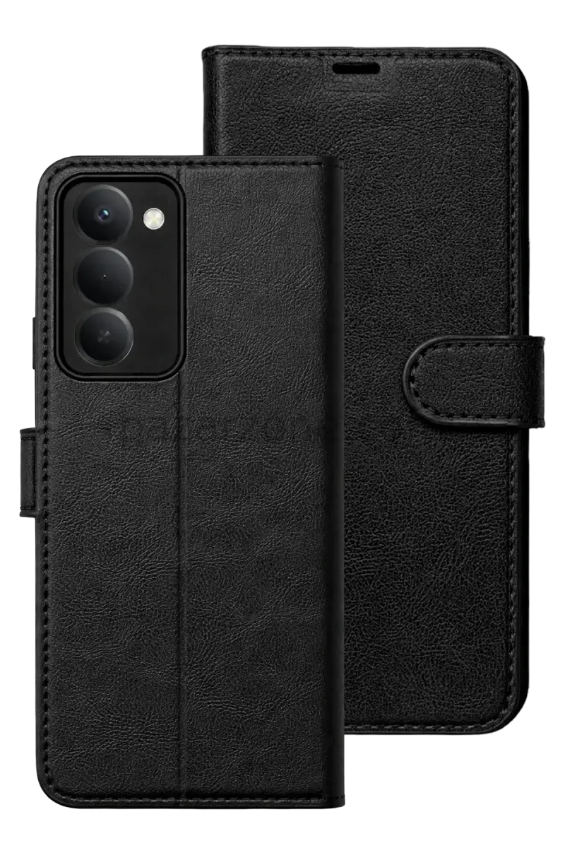 Newface Xiaomi Redmi 15 5G Trend S Plus Kapaklı Kılıf - Siyah
