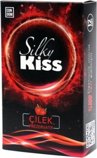 Silky Kiss Çilek Aromalı Prezervatif