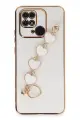 Newface Xiaomi Redmi 10C Kılıf Esila Silikon - Beyaz