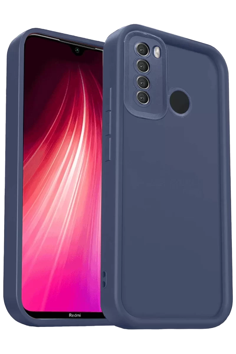 Newface Xiaomi Redmi Note 8 Kılıf Viera Silikon - Lacivert
