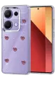 Newface Xiaomi Redmi Note 13 Pro 4G Fiyonk Desenli Kapak - Desen 7