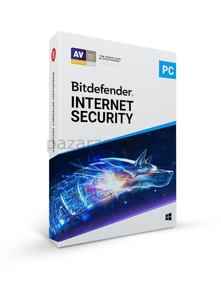 BITDEFENDER INTERNET SECURITY 5KULL.1YIL KUTU