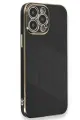 Newface Apple iPhone 15 Pro Kılıf Volet Silikon - Siyah